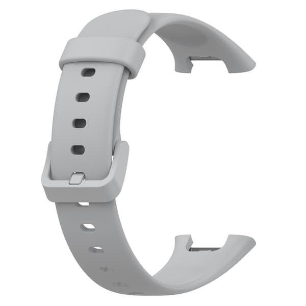 Rem til Xiaomi Band 7 Pro, ensfarvet silikonerem (grå)