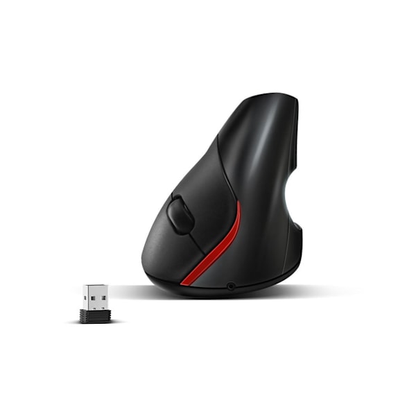 Trådløs Ergonomisk Vertikal Mus Sort
