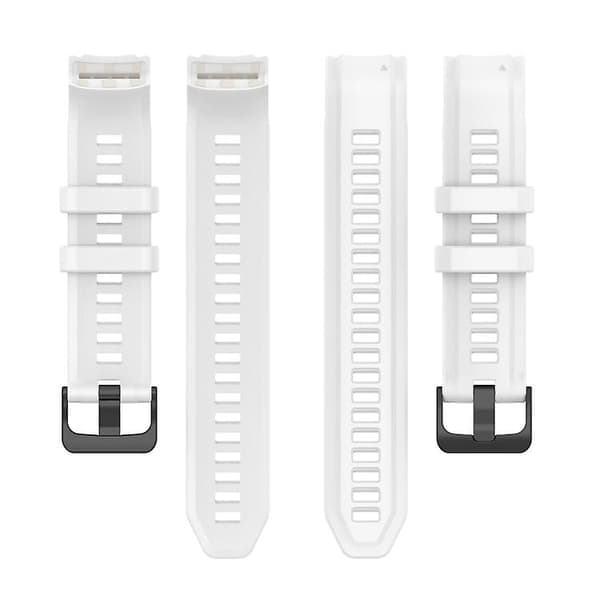 För Garmin Instinct 2s enfärgad silikon watch White
