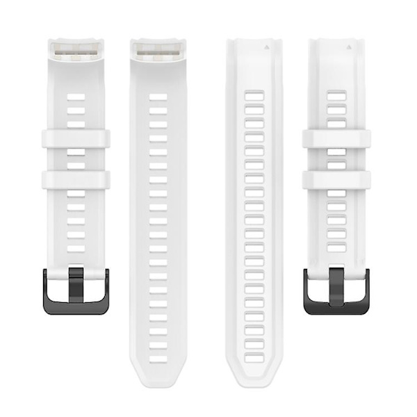 Garmin Instinct 2s yksiväriselle silikoni- watch rannekkeelle White