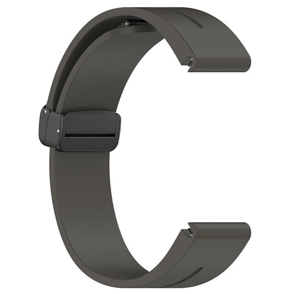 Musta solki 22mm silikoniranneke Garmin Fenix 7/forerunner 965/955/945/935 Space Grey