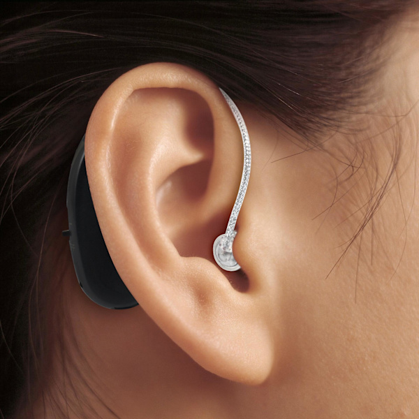 Høreapparat Audiphones Lydforstærker Høreapparat Genopladeligt Stealth Ge-t18 blue