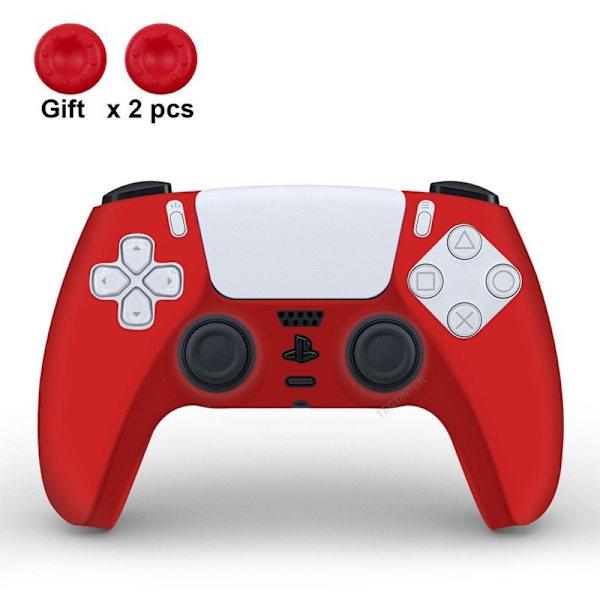 Silikone etui til PS5 controller M-PS5-021 rød