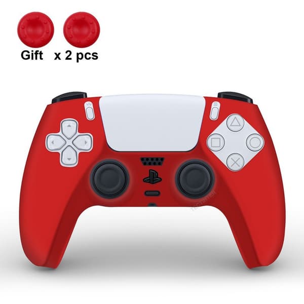 Silikonetui for PS5-kontroller M-PS5-021 rød