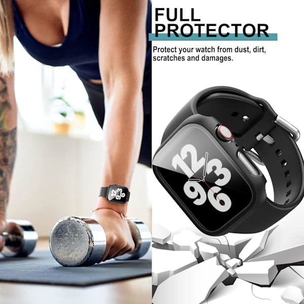 6-pak etui til Apple Watch Series 3/2/1 42mm skærmbeskytter D