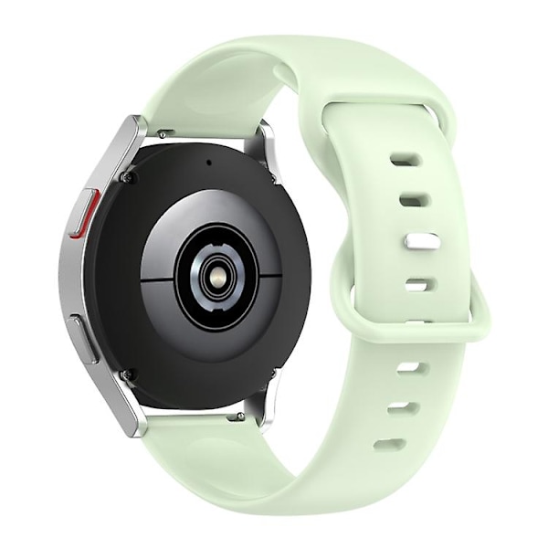 Til Garmin Move Luxe 20 mm ensfarvet silikoneurrem Pink