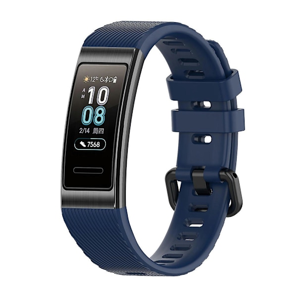 För Huawei 3 & 4 Pro Silikonklocka Navy Blue