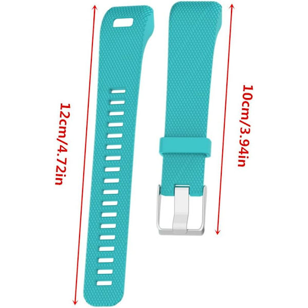 Armbandsband för Garmin Approach 40/10, Silikon Sportband Armbandsband för Garmin Vivsmart HR Plus (Färg 6)