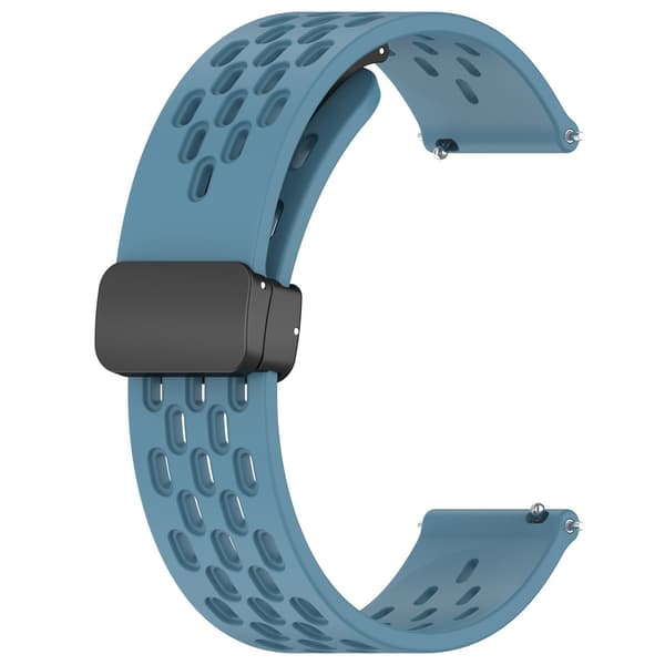 Rem til Xiaomi Redmi Watch 5 Active/watch 5 Lite 22mm Magnetisk silikone urrem (blå)