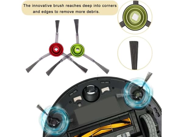 19 Tilbehørsdele Ecovacs Deebot Ozmo 920 950 T5 T8 Aivi Max Mult