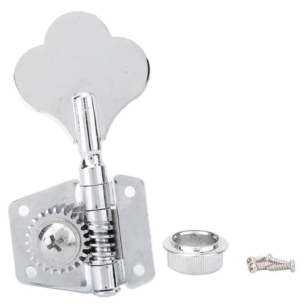 2 stk Elektrisk Bass Tuning Peg, åpent maskinhode, Key Tuner, Electric Bass Tuner