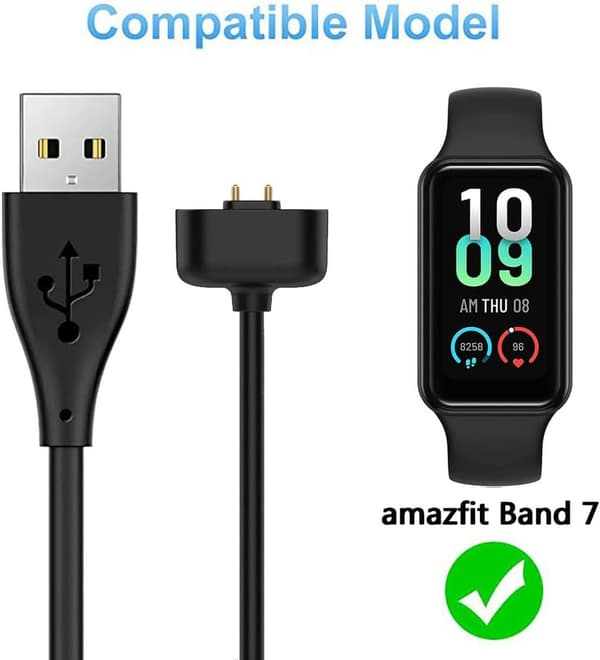 Oplader til Amazfit Band 7 100 cm 2 remme