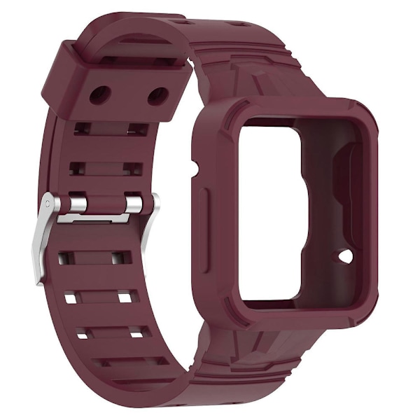 Til Xiaomi Redmi Watch 2 Lite/Mi Watch Lite2/Lite1 Universal Watch Wrist Strap Sports Watch Quic Wine red