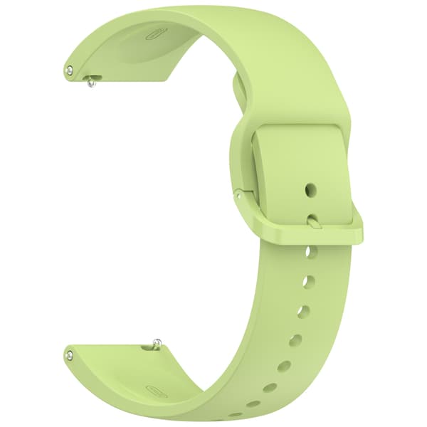 Rem til Redmi Watch 5 Lite, ensfarvet silikonerem (Limegrøn)