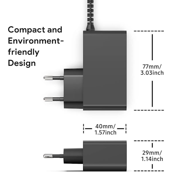 Strømadapter Oplader Dc 16,75v / Dc 24,35v Til Dc30 Dc31 Dc32 Dc34 Dc35 Dc43h Dc44 Dc56 Dc57 Håndholdt ledningsfri støvsuger AC Power