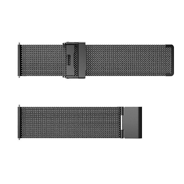 For Suunto 9 Milanese Nice spenne erstatning håndleddsrem klokkerem Black