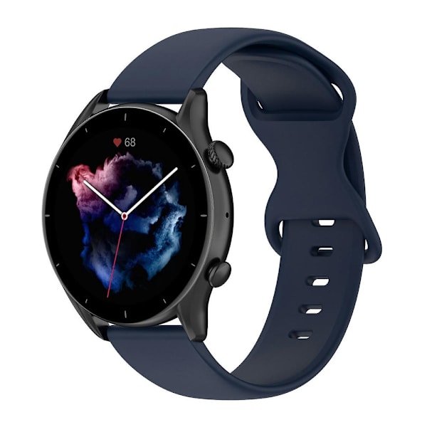 Silikoneur til Xiaomi Watch S1 Navy Blue