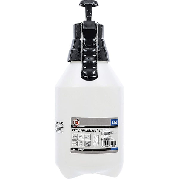 1,5 l spruta, pumpsprayflaska för gräsmattespruta, växter