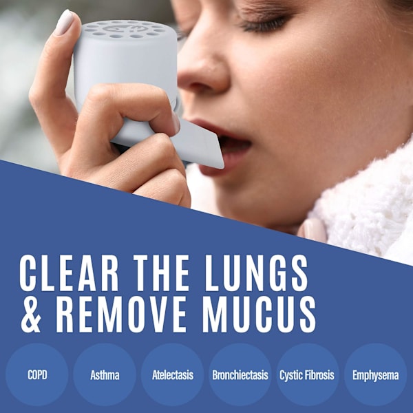 Lungexpansion mucus Relief Device - Trusted Opep Therapy - Hjälper öppna luftvägar