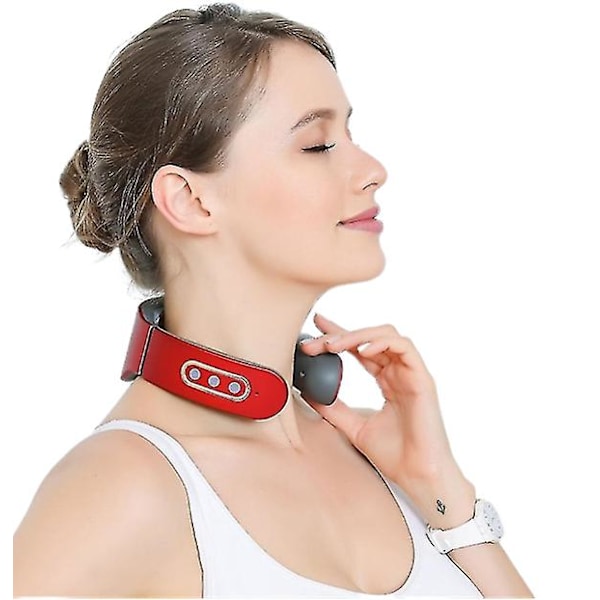 Nakkemassager Terapi Nakke Skulder Dobbelt Triggerpunkt Rulle Selvmassageapparat Lindre Dyb Massager