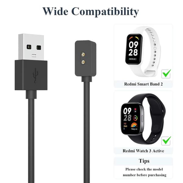 Latauskaapeli Xiaomi Redmi Watch 3:lle