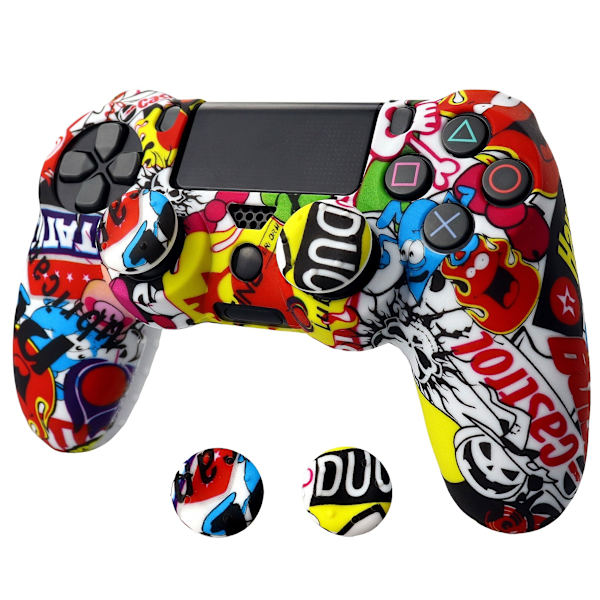 Silikonetui for PS4-kontroller M-PS4-31