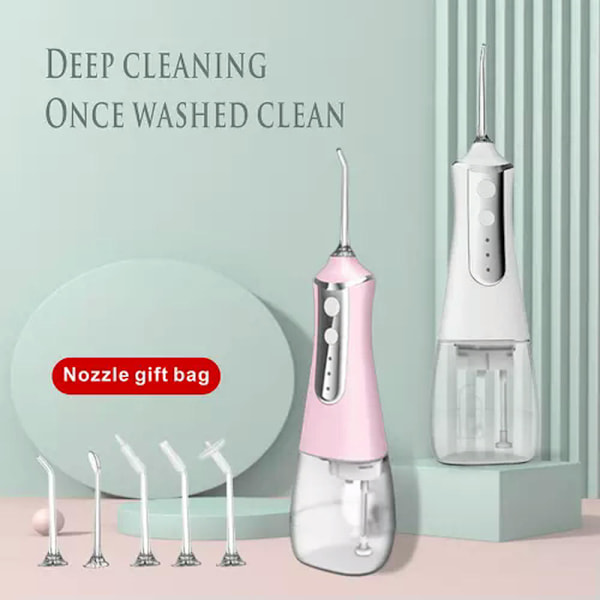Oral Irrigator Vattentråd 300Ml Svart
