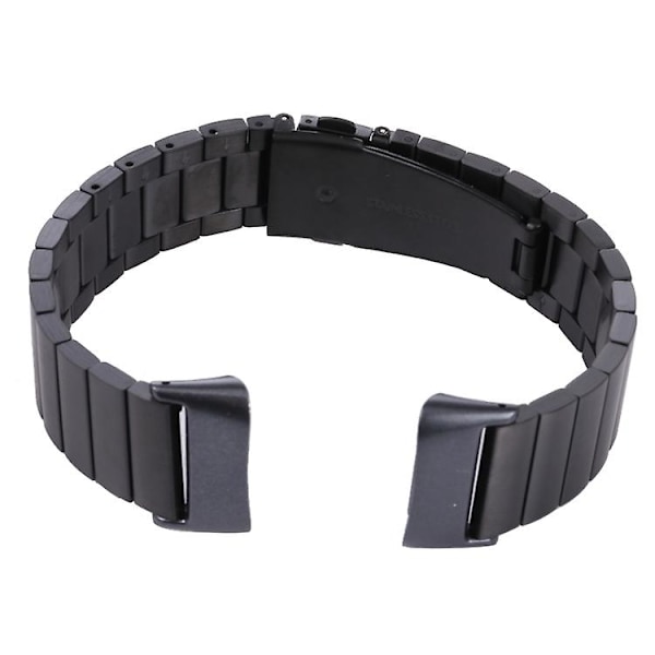 Til Fitbit Charge 5 urrem i stål med én perle Black