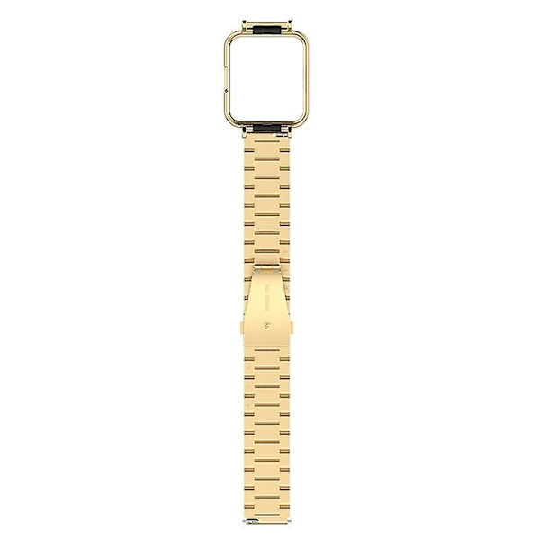 Til Xiaomi Redmi Watch 2 Lite Metal Tre Perler Rem Gold