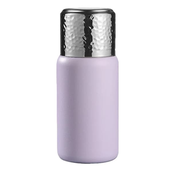 Termokande i 316 rustfrit stål med tefilter, enkel og holdbar Purple 300ml
