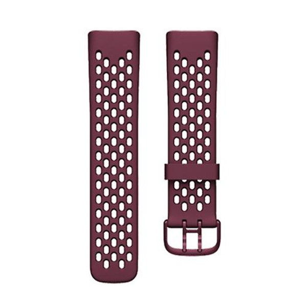 Fitbit Charge 5 silikonireikäiselle watch Wine Red