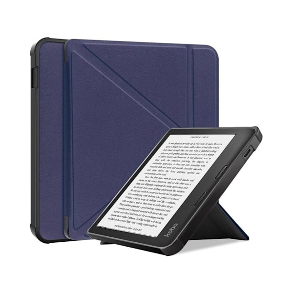 Automatiskt väckning/viloläge surfplattefodral (kobo Libra 2 7 Blå)