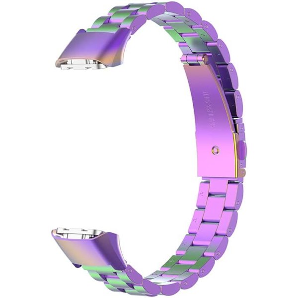 Urverkrem i rustfritt stål for Samsung Galaxy Fit SM-R370 Smartklokke Fargerik