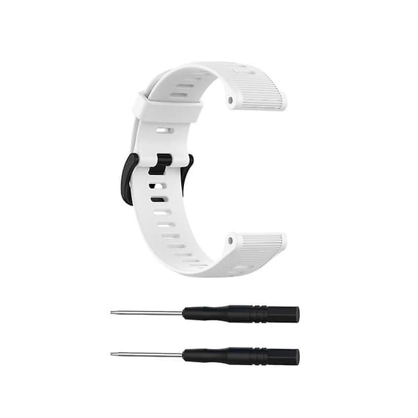 For Garmin Forerunner 945 silikonklokkerem White