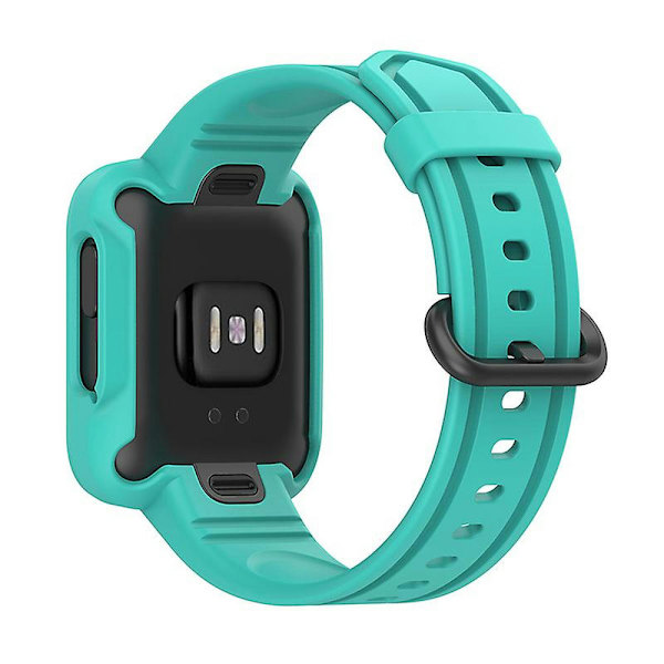Til Xiaomi Redmi Watch/redmi Watch 2/mi Watch Lite/mi Watch Lite 2 Smart Watch Rem, Blød Silikone Rem Med Urkasse Green