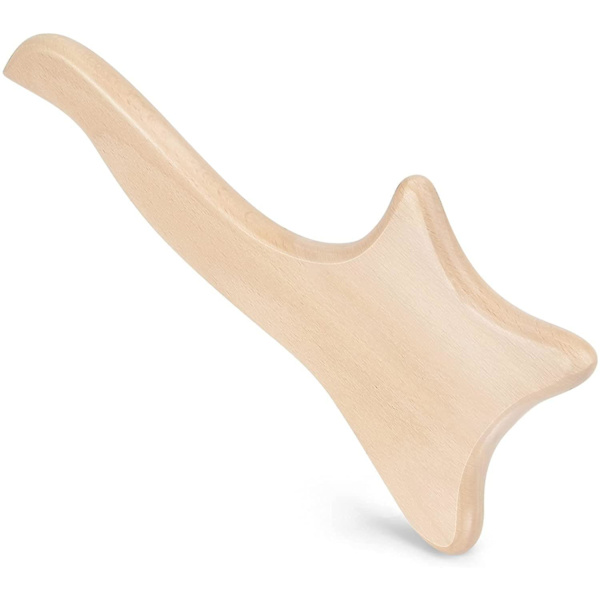 Træ Gua Sha Værktøjer - Anti Cellulite Terapi Lymfedrænage Padle Massage