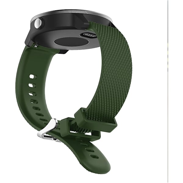 Vivoactive 3 watch , 20 mm silikonband för Garmin Vivoactive 3/föregångare 645 Music-7pack Army Green