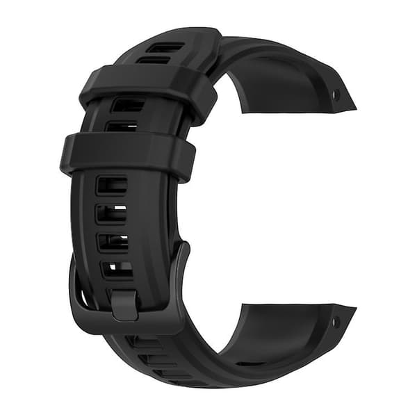För Garmin Instinct 2s enfärgad silikon watch Black
