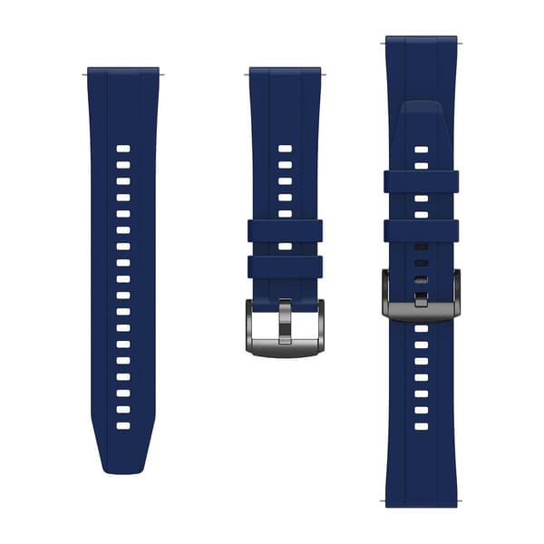 22mm Silikonrem for Huawei Watch Gt 4 46mm Navy Blue