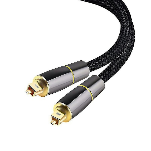 Hifi 5.1 Digital Spdif Fiber Toslink Optisk Audiokabel 1m För TV Box Högtalare Tråd Soundbar Förstärkare