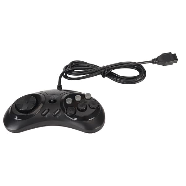 Til Sega Controller 9 Pin 16Bit Mini Håndholdt Ergonomisk Klassisk Bærbar Gamepad Controller