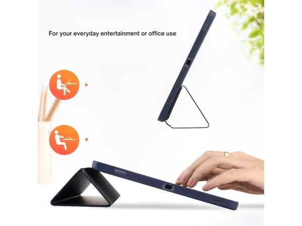 Fodral för Samsung Galaxy Tab S7/s8 Magnetisk Sug Anti-fall Rosa