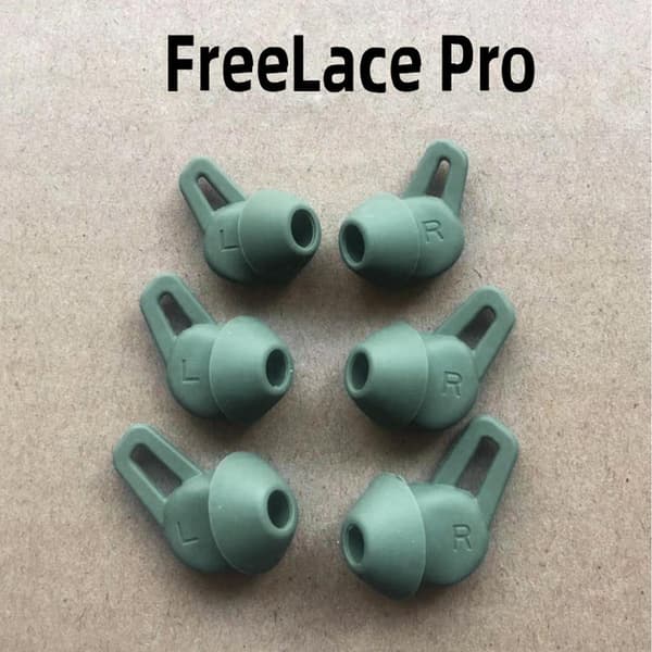 Erstatning av silikon ørepropper Headset Kablet ørepropper for Huawei Freelace Pro Pink Small