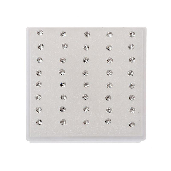 Nyhed Stud Ørering 20 Par Hypoallergene Øreringe Næse Lip Ear Sticks Gave White 3mm