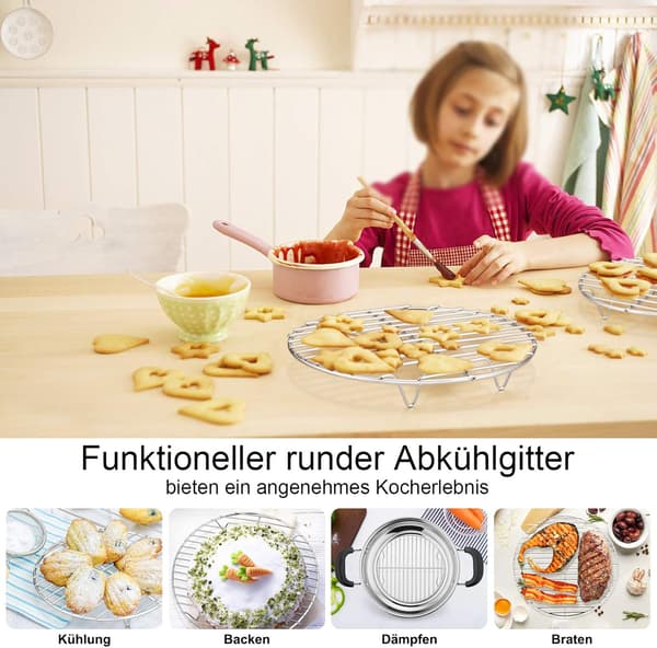 Runda kylställ i rostfritt stål - Hälsosamt & Hållbart