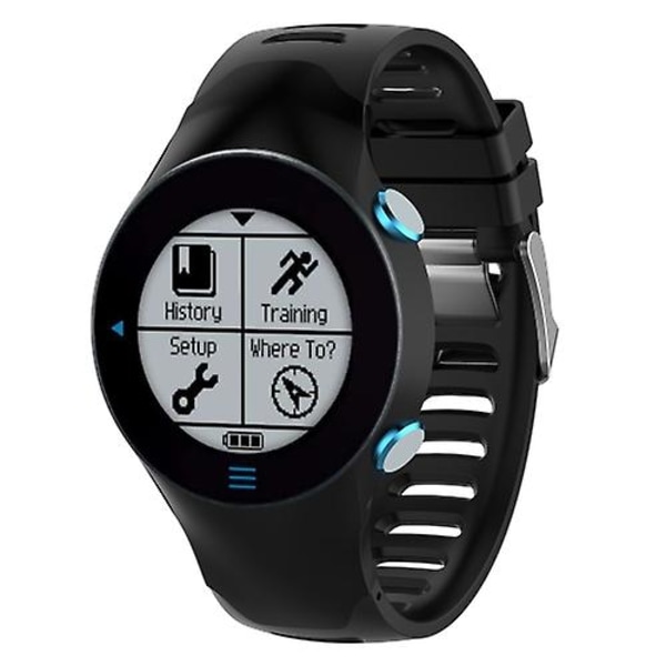 Smart Watch Silikonklokkerem for Garmin Forerunner 610 Black
