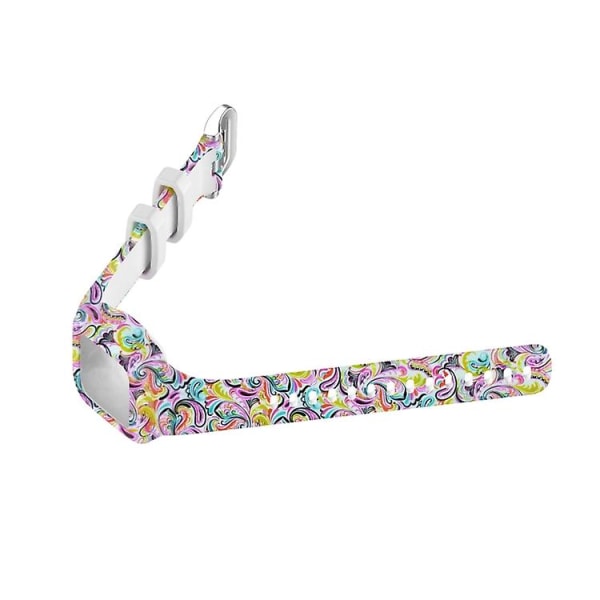 For Garmin Vivofit Jr3 Silicone Printing Watch Band Facial Makeup
