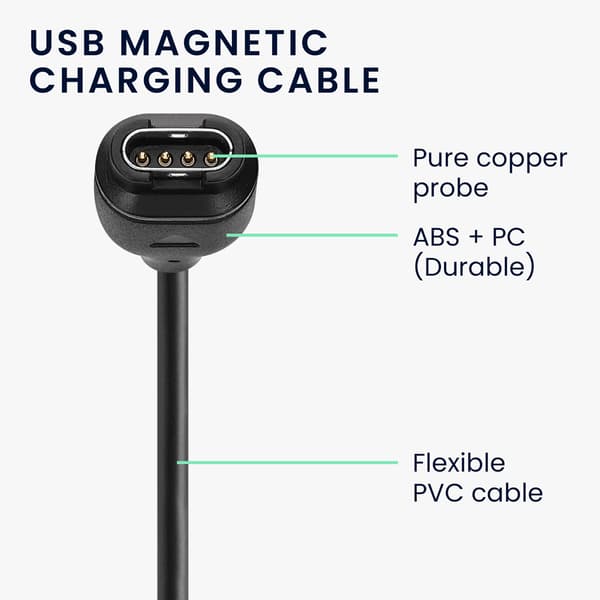 Lader for Garmin Instinct 2 Solar Instinct 2 USB-ladekabel