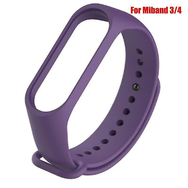 Silikonrem for Xiaomi Mi 3 4 5 6 Armbånd Xiaomi Sport Smartwatch Myk Håndledd e 09 mi 3 4