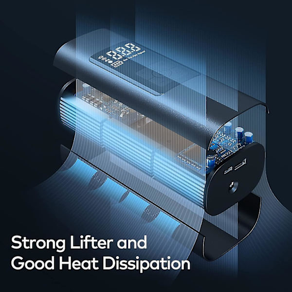 Rengastäyttö Langaton ladattava, 6000mah Akku Rengastäyttö 150 Psi Autopumppu Sähköinen Pyöräpumppu Käsikäyttöinen Mini Ilmapumppu Kompressori Automaattinen sammutus